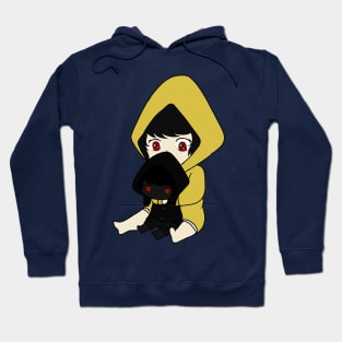 cute six and shadow six chibi Hoodie